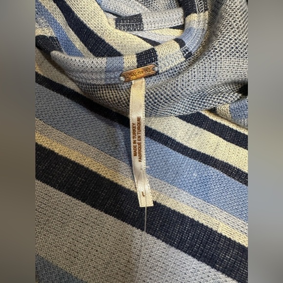 Free People Women’s Sidelines Tank NWOT Size Large - Navy - Picture 7 of 7